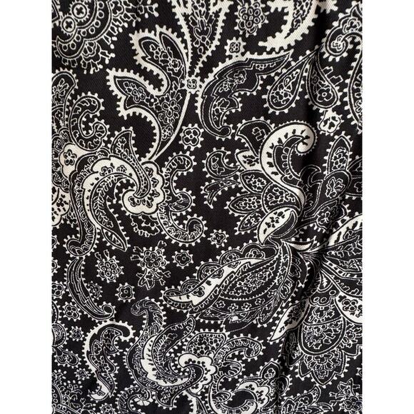 The Kooples Paisley Print Button-Down Shirt Unisex Men’s Size Small 100% Viscose - Picture 5 of 8